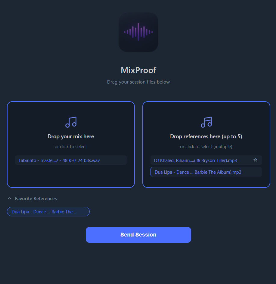 MixProof Companion